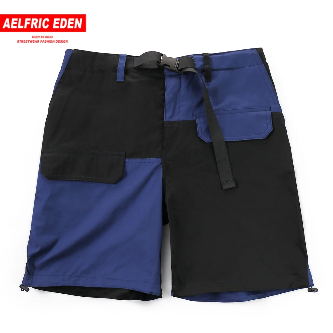 Aelfric Eden, цветные, с ленточными карманами,, летние, хип-хоп, модные шорты, мужские, Kanye West, шорты, повседневные, мужские, до колен, шорты