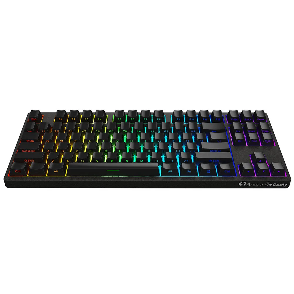 

AKKO 3087SL 108&87 Key NKRO Side Letter Cherry Switch PBT Keycaps RGB Backlit Mechanical Gaming Keyboard
