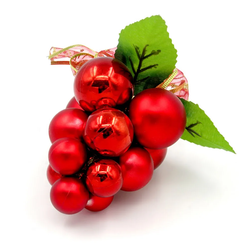Новая Рождественская елка кулон шар гроздь винограда орнамент домашнее праздничное украшение Рождественские принадлежности безделушки Рождество