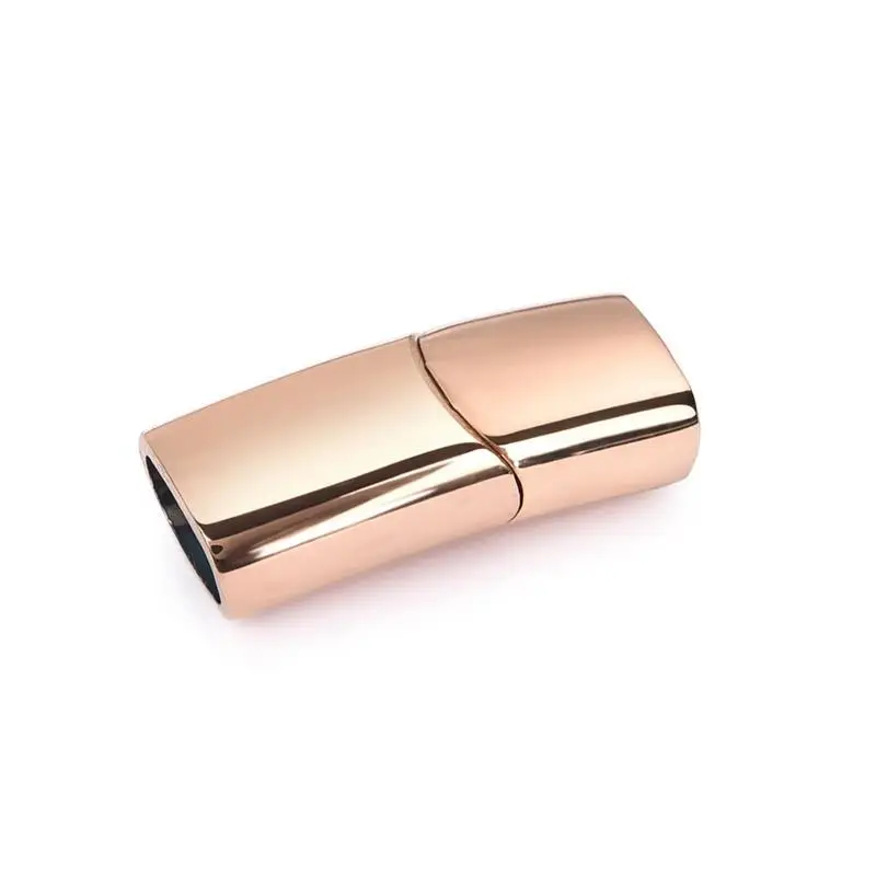 

Magnetic Clasp Stainless Steel Jewelry Accessories 12 mm Leather Cord Bracelet Clasp DIY Making Clasps Connector Findings Crafts
