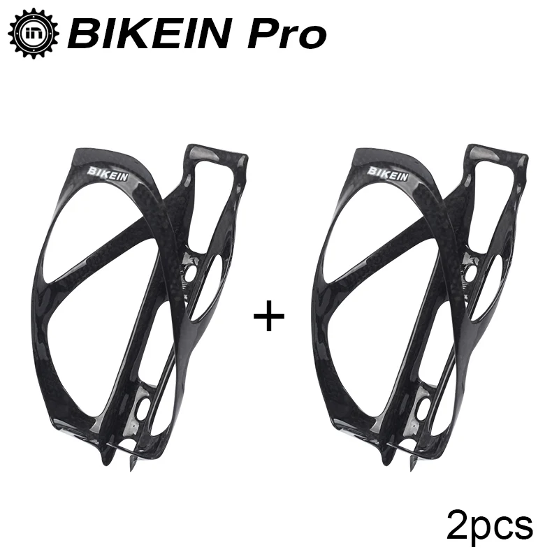 BIKEIN 2 шт. полный 3k углеродный уличный гоночный велосипед держатель для бутылки с