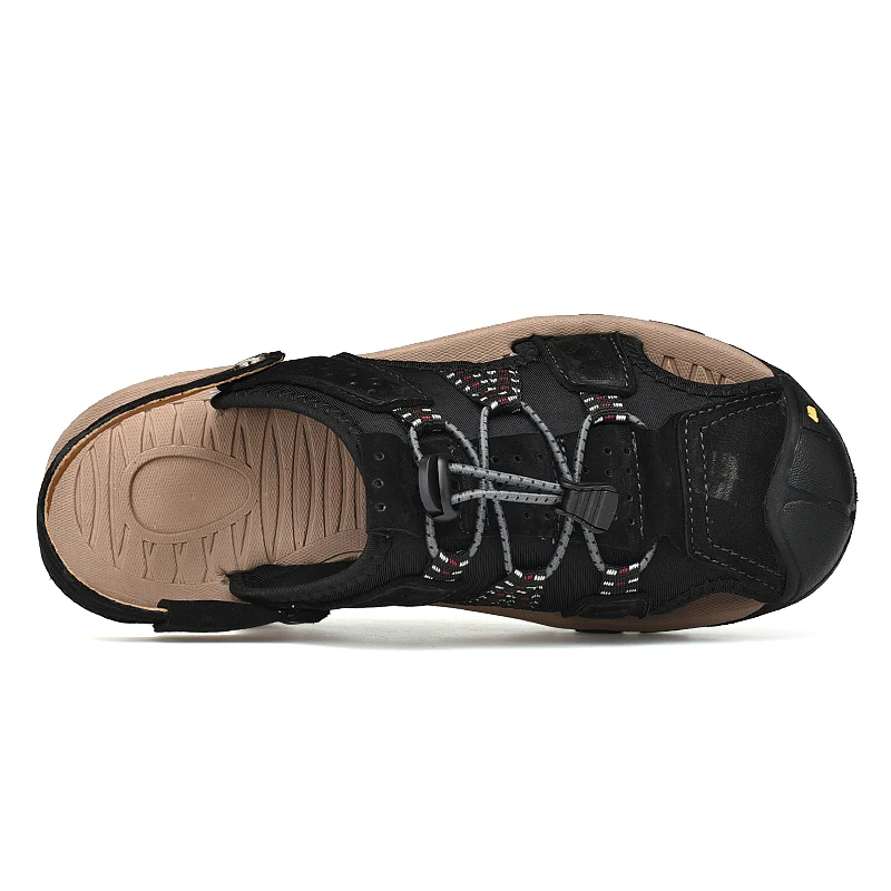 Sandálias Black Plus Chinelos Size Dd023 Homens Hombre Claquette khaki Sandalias Dos Couro De gold Homme Costura Lazer wHxgFC4qUw