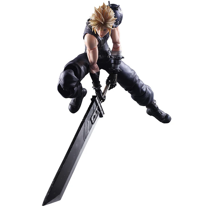 26cm Final Fantasy VII 7 Variant NO.1 Cloud Strife Figure Variable Cloud Strife PVC Action Figure Toy Brinquedos (3)