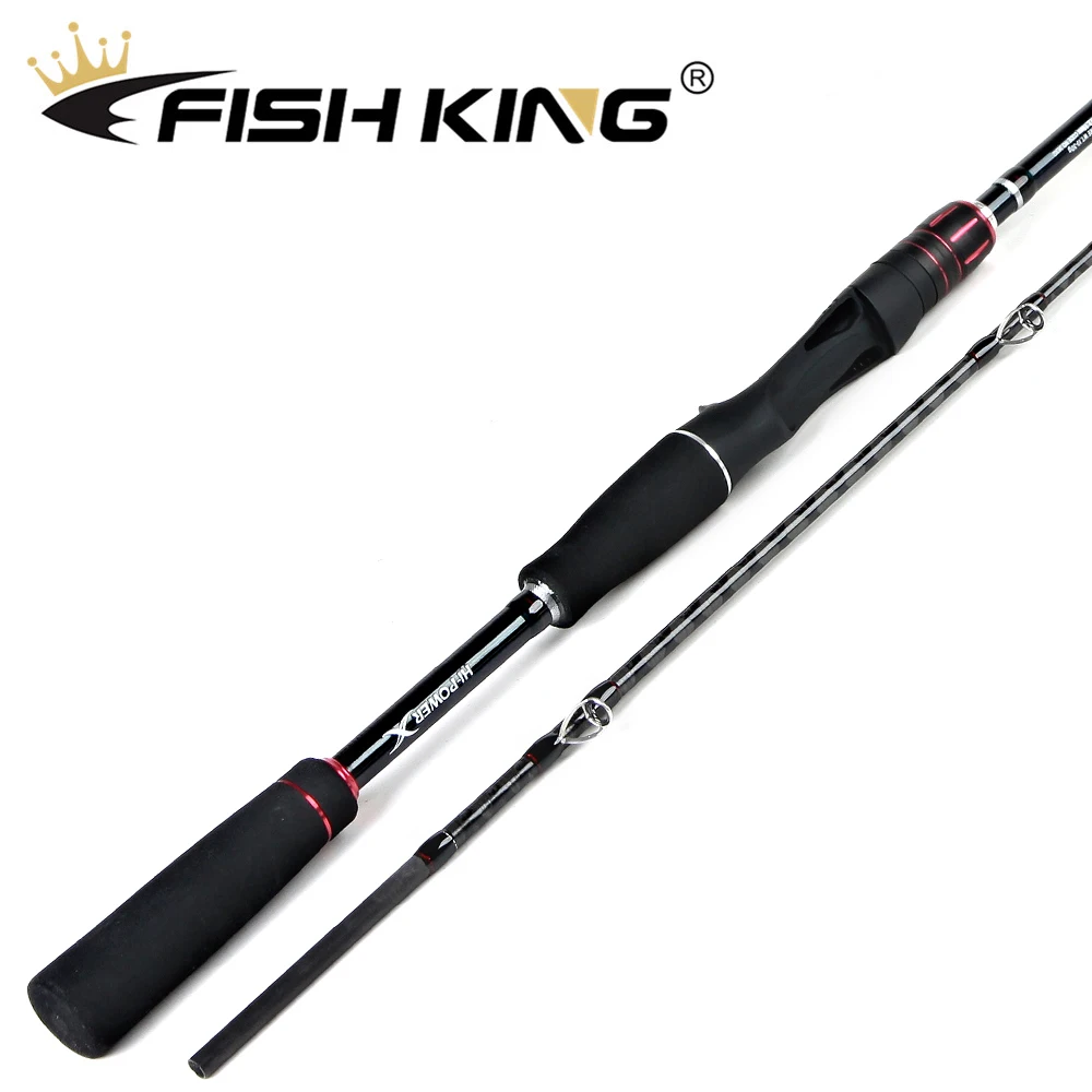 Карбоновая удочка FISH KING для заброса приманки 2 1 м секции вес от 10 до 30 г морской и