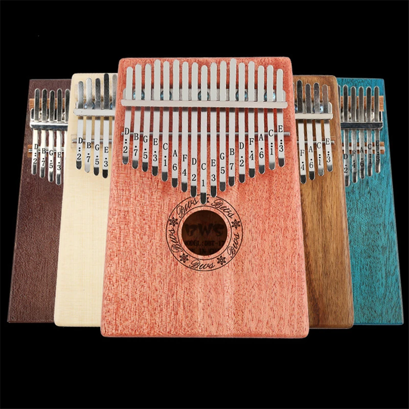 17 ключ калимба в африканском стиле красное дерево палец пальца фортепиано санза 17 клавиш твердой древесины калимба Mbira Thumb калимба