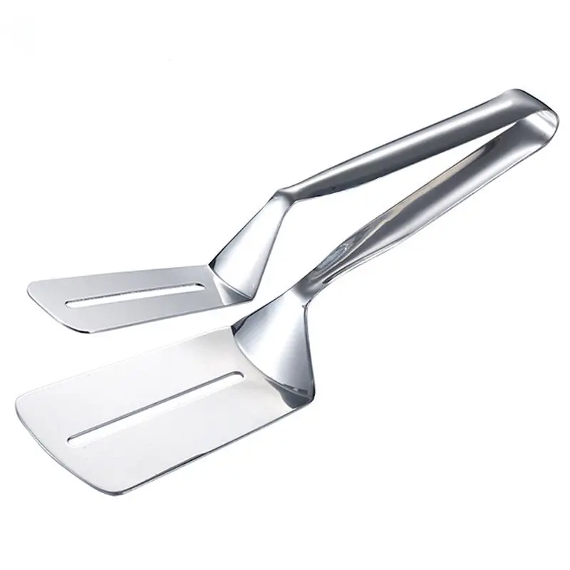 Multifunctional Stainless Steel Barbecue Clip BBQ Tongs Fried Shovel Bread Meat Vegetable Clamp Kitchen Cooking Tools (7)