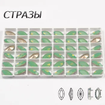 

Charming Pacific Opal Strass Sew on Rhinestone With Claw Stones for Clothes Dress Handbag Sewing Rhinestones Decoration DIY