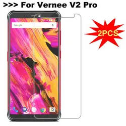 На Алиэкспресс купить стекло для смартфона 2pcs for vernee v2 pro screen protector tempered glass for vernee v2 pro phone front phone film protective explosion proof