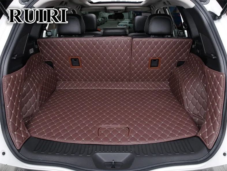 Good mats! Special trunk mats for New Renault Koleos 2018 waterproof boot carpets cargo liner 2017 Free shipping |