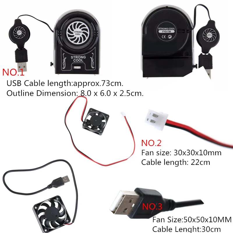 

External Cooling Fan Mini Flexible Vacuum LED USB Cooler Air Extracting Cooling Pad Fan for Notebook Laptop Computer Peripheral