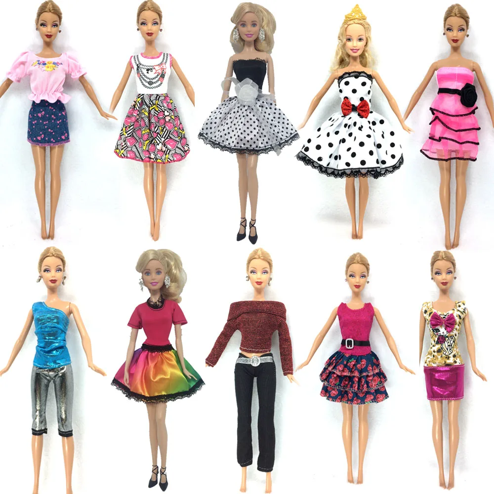 NK Hot Sell One Set 10 Pcs Mix Sorts 2017 Newest Beautiful Handmade Party Clothes Fashion