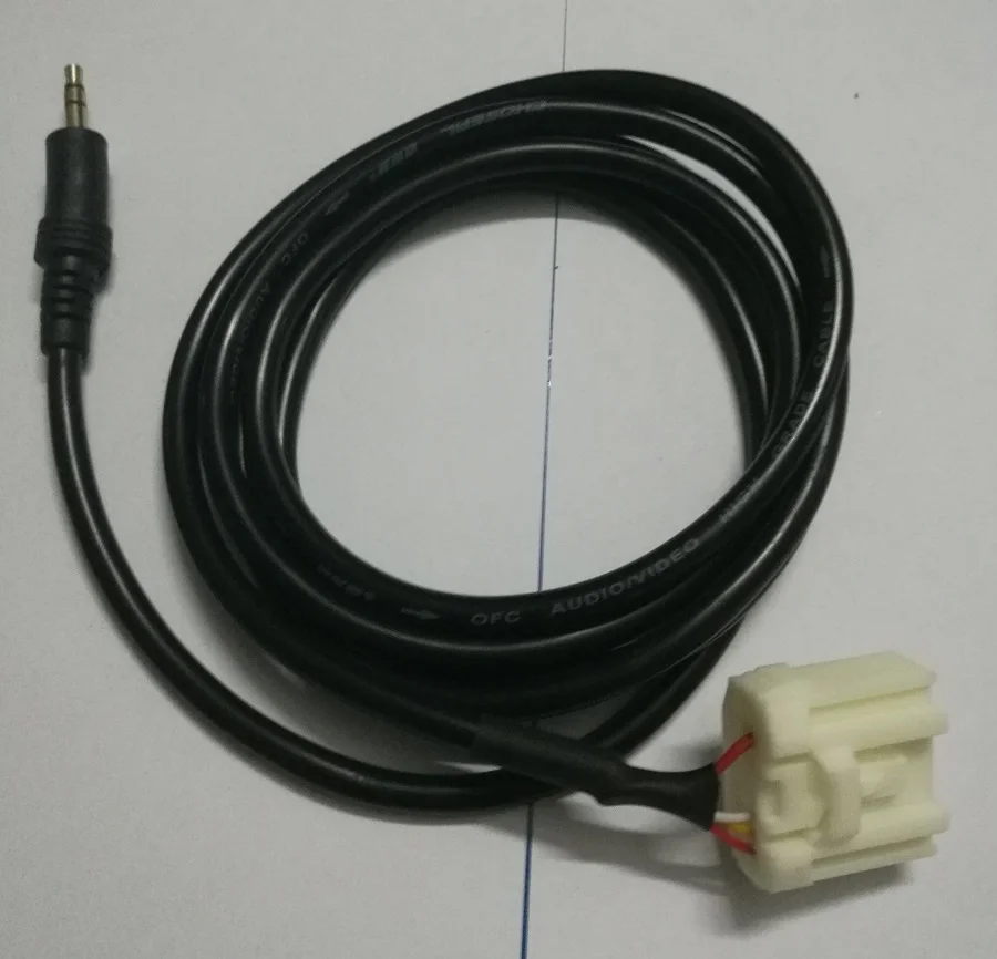 JX-LCLYL машине 3,5 мм аудио AUX Вход CD MP3 плеер кабель адаптера интерфейса для МАЗ-да 3 6