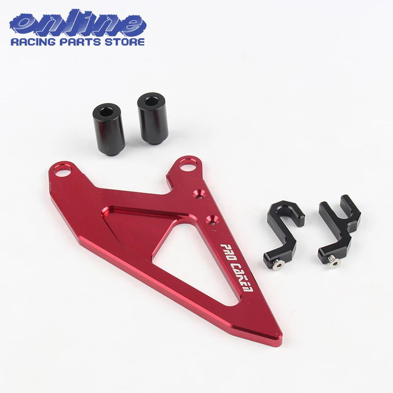 ЧПУ Заготовка передняя Звездочка защита цепи для Honda CRF250R 10-16 CRF450R 09-16 Мотокросс Dirt bike MX Enduro