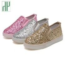 Kids shoes New Children shoes Slip-on LED Lighted Children led sneakers kids Casual Boys Girls party dresses with flat shoes