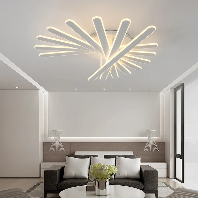 

New Arrival Modern led ceiling chandelier lights for living room bedroom dining Study room Aluminum led Chandelier lamp fixtures