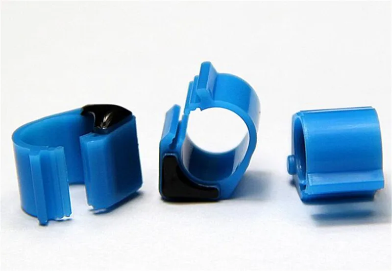 100 шт./лот 134,2 кГц RFID кольцо для голубя, Размер: 12*12 мм, АБС-пластиковый Hitag S256 RFID Метка для голубь отслеживания