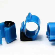 100 шт./лот 134,2 кГц RFID кольцо для голубя, Размер: 12*12 мм, АБС-пластиковый Hitag S256 RFID Метка для голубь отслеживания