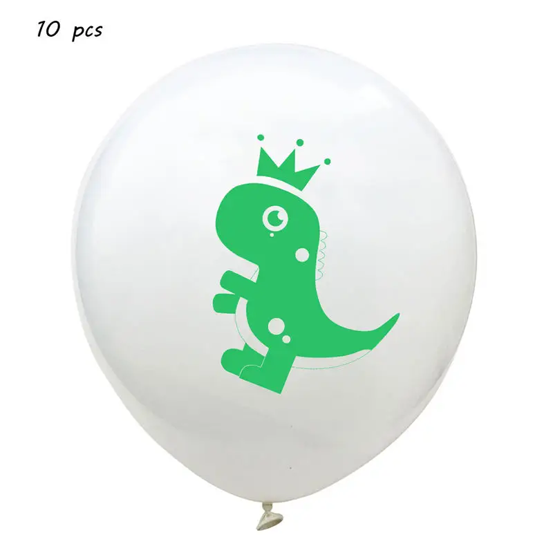 10 шт. динозавр латексный воздушный шар с конфетти воздушные шарики для украшения детей динозавр день рождения украшения Юрского мира воздушный шар