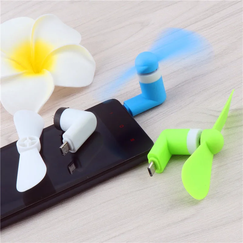 Micro USB Fan Flexible Mini Fan Cooler Ponsel Kipas Tangan untuk Samsung Xiaomi Android Ponsel Fan untuk iPhone 5 6 6S 7 Plus 8 X XR