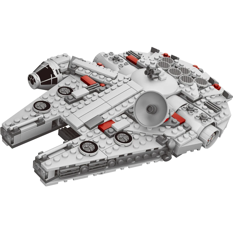 

367Pcs Stars Millennium Falcon Factory Battle Building Blocks Action Figure Compatible Legoings Technic Bricks Toys For Children
