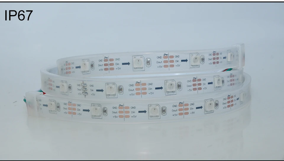 ws2812B IC LED strip light (14)