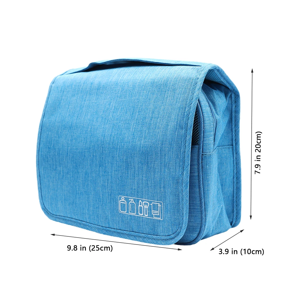 

Hanging Travel Toiletry Bag Capacity Suit for Cosmetics Toiletries Travel Accessory Multifunction Organizer for Men and Women