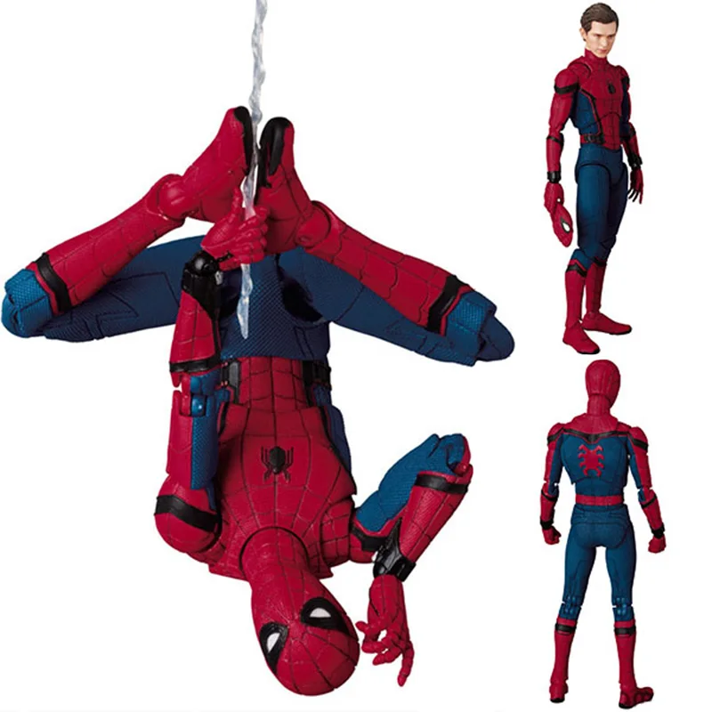 

2018 Spiderman Action Figure Movie Avengers Infinity War Iron Man Model Kit Toy Marvel Collection Spiderman Figure Action Toys