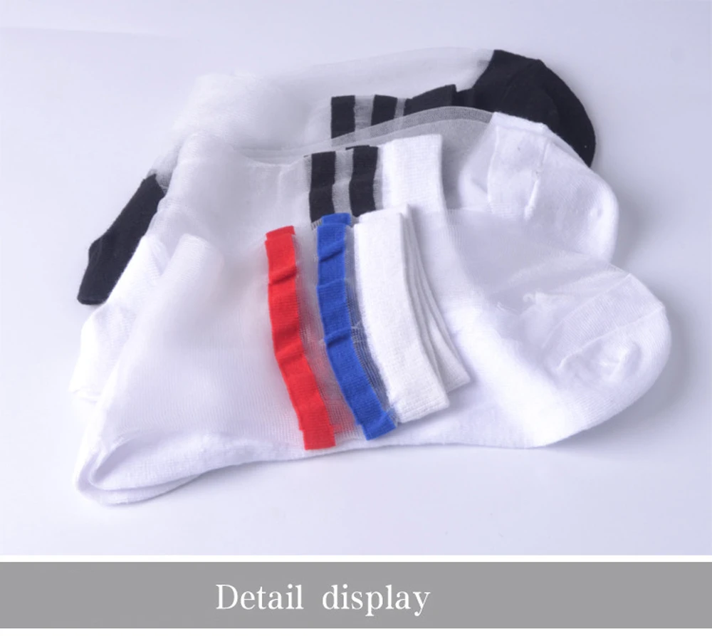 MEILEIYA 10 Pairs=20 Pieces New Summer Glass Silk Socks Ladies Fashion Crystal Rayon Socks High Quality Ladies Breathable Socks