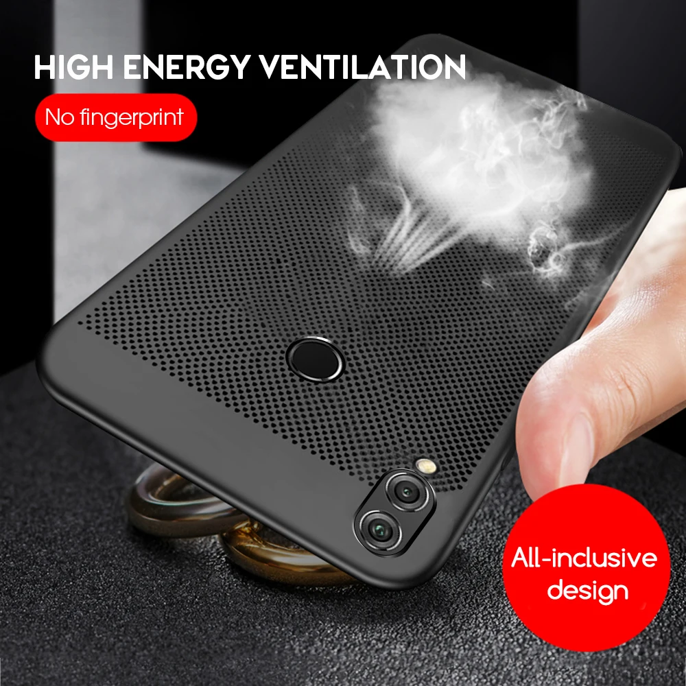 

Ultra Thin PC Phone Case For Huawei Honor 8X 10 9 Lite Heat Dissipation Back Cover For Huawei Honor 7A 7C Pro Matte Case