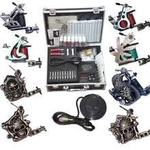 Машинка для косметических татуировок Перманентный макияж пистолет набор 8 машин профессиональные пирсинг наборы тату оборудование Китай