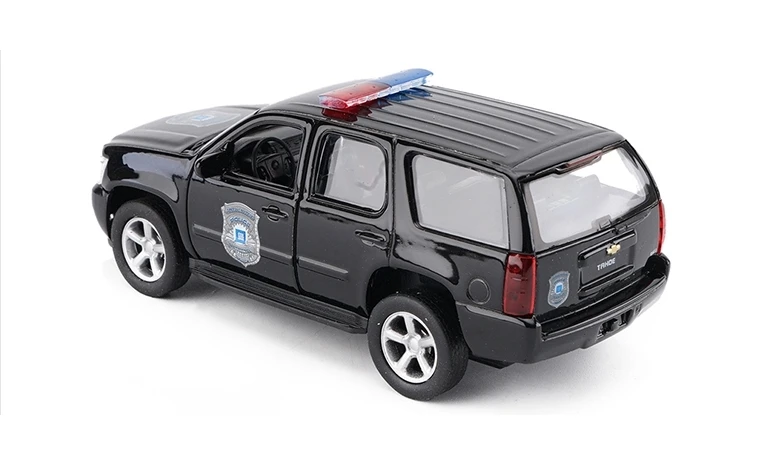 136 WELLY Chevrolet Tahoe Police Car (5)
