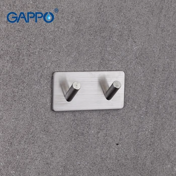 

GAPPO Robe Hooks stainless steel Clothes Hooks Wall-Mounted Towel holder Bathroom Accessories