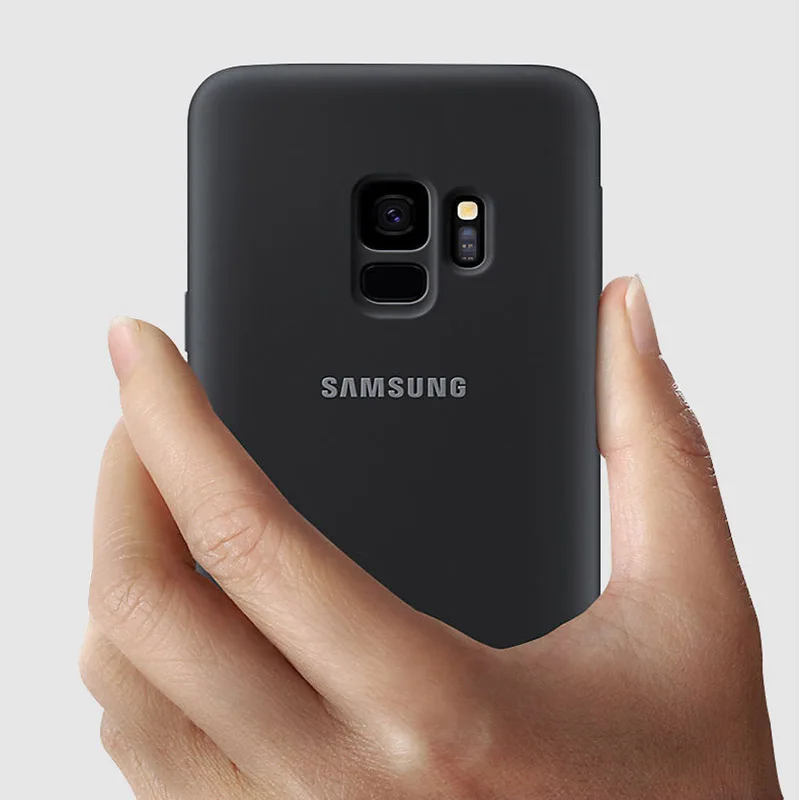 Оригинальный чехол SAMMSUNG Galaxy S9 S9Plus противоударный из силикона с противоударным