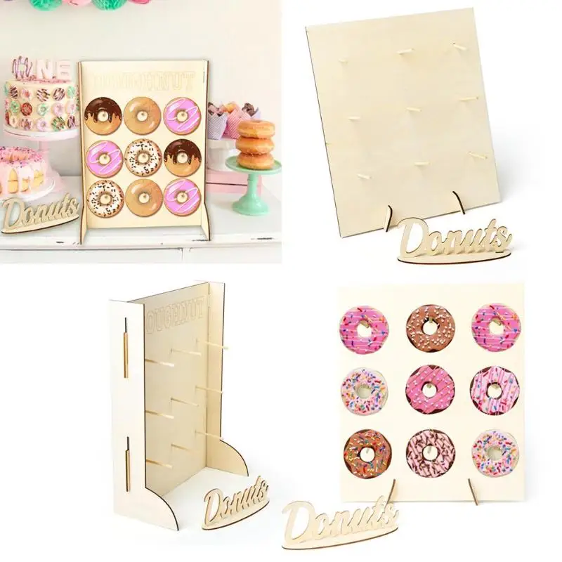 

Baking Dessert Donut Display Stand Wedding Kids Birthday Home Party Tableware Donuts Decoration Racks Doughnuts Stands Holder