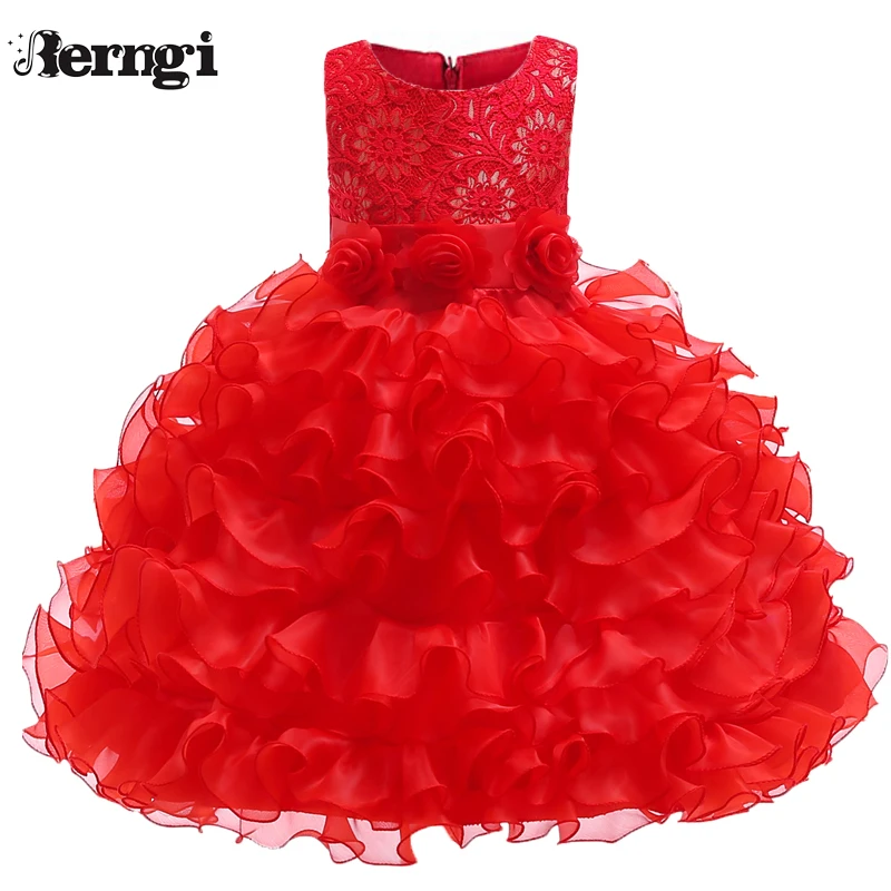 Berngi/Детские платья-пачки без рукавов для девочек; бальное платье; платье принцессы для выпускного вечера; платье подружки невесты на свадьбу; детское платье для первого причастия