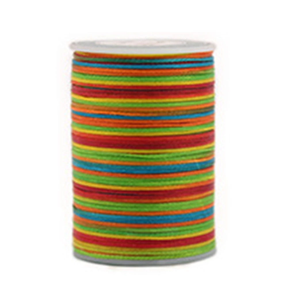 

0.8mm Multicolor Polyester Crafts Waxed Thread Leathercraft Sewing Wire Jewellery Making Stitching Bead Accessories