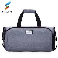 Новая спортивная сумка тренировочная спортивная сумка Для мужчин женские Фитнес сумки большой Ёмкость многофункциональная Водонепроницаемая Нейлоновая Сумочка J16
