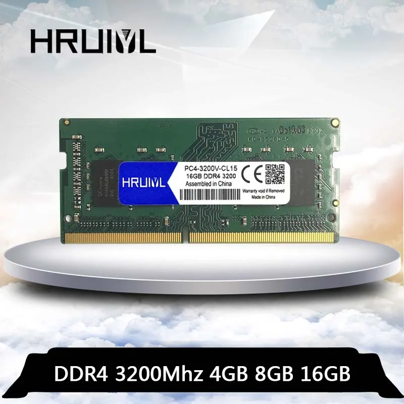 Память для ноутбука HRUIYL DDR4 4 ГБ 8 16 3200 в МГц PC4 ddr4 память оперативная