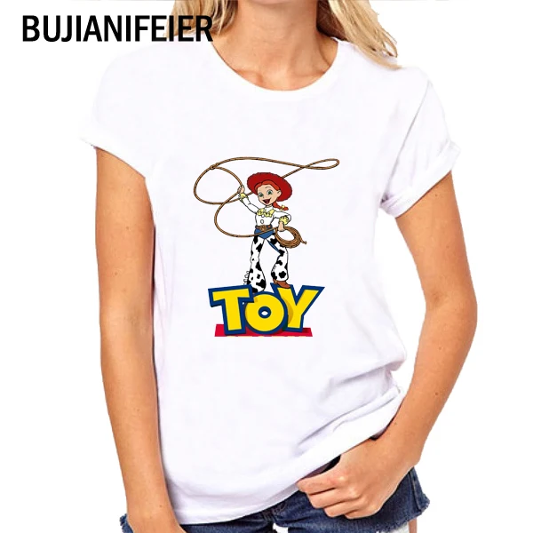 

2019 New Toy Story 4 Cartoon Print Children's T-Shirt Fashion Summer Short Sleeve Children's Cartoon T-Shirt HHY437AAB