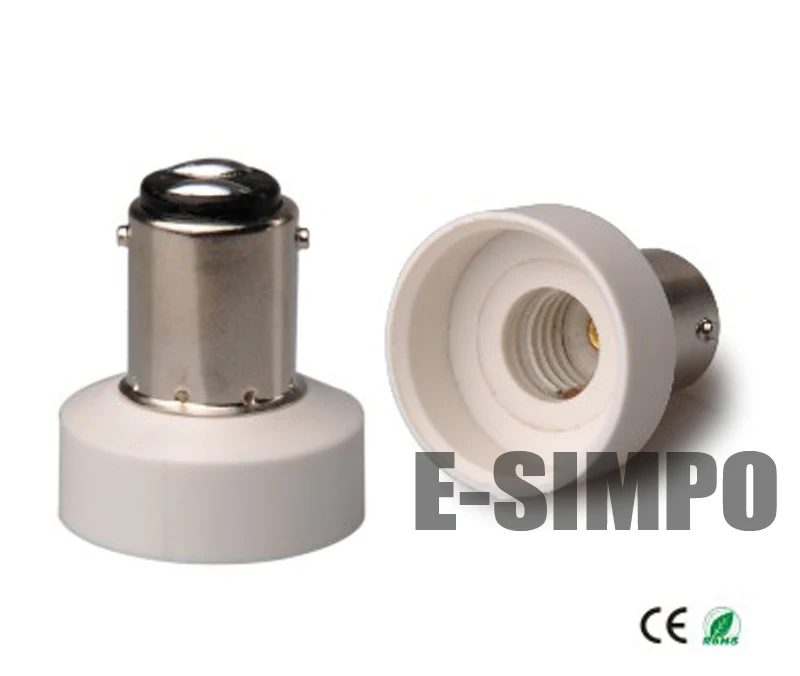 BA15D to E11 Lamp base converter ba15d to e11 light socket adapter e11