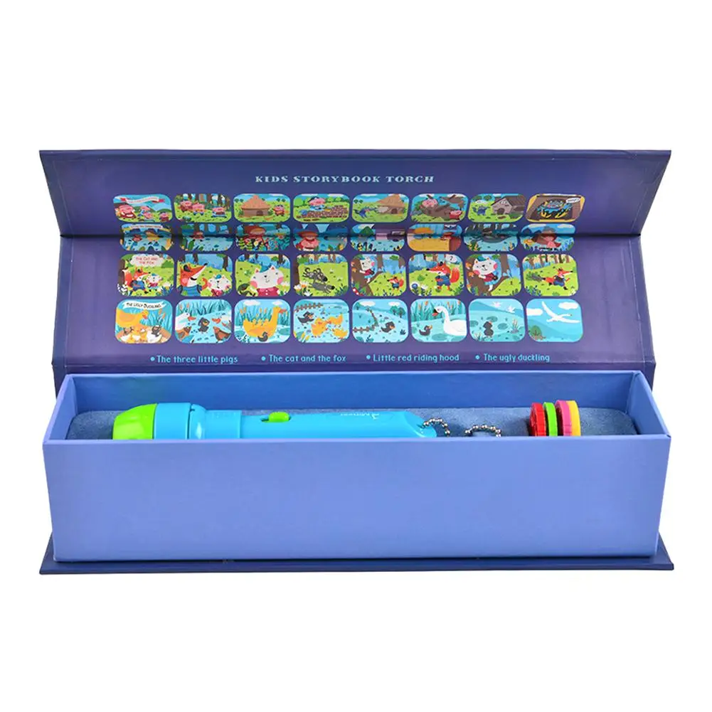 Brinquedo do Bebê Dormir História Projetor Lanterna Estrela Lâmpada Criança Luz-up Brinquedo Crianças Luminoso 3 Bebê dormir história projetor lanterna estrela lâmpada