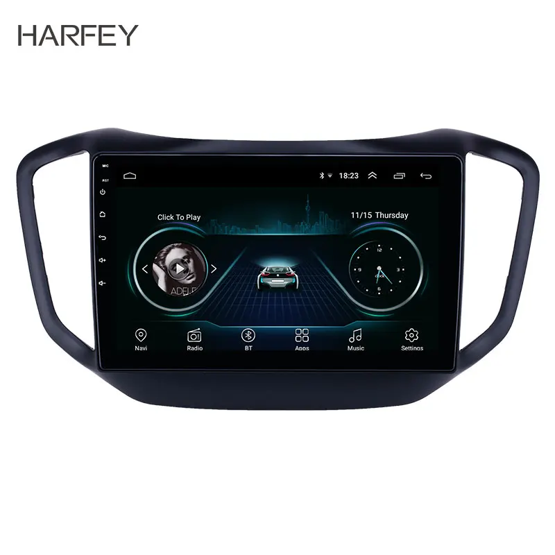 Автомагнитола Harfey для Chery Tiggo 5 10 1 8 сенсорный экран 2014 дюйма Android 2017 GPS навигация Wi Fi