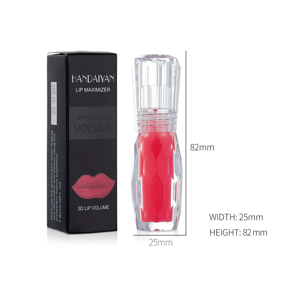 

6 colors Big lips Rich and moist Moisturizing lipstick Lasting Lip Gloss Nutrition lipstick Clear and transparent Lip Glos