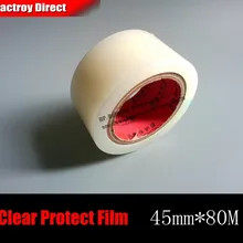 1х 45 мм* 80 метров ЖК-экран для телефона стекло защитная пленка лента, Защита экран мобильного телефона дисплей от пыли, царапин
