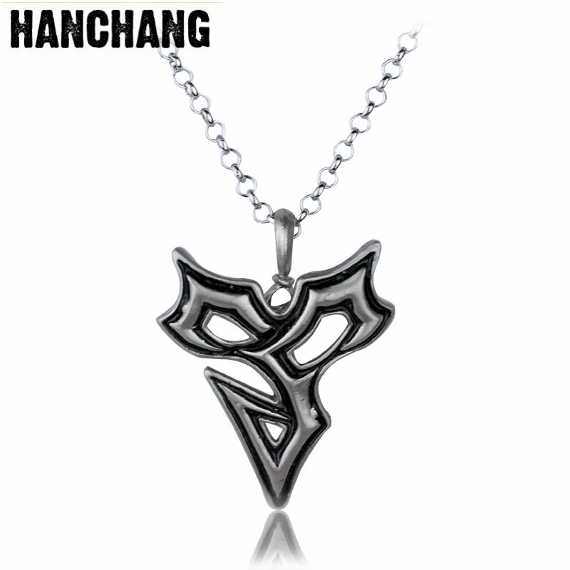 

Dropshipping Japan Game Final Fantasy Pendant Necklace Striangel Knot Men Punk Jewelry Game Fans Gifts