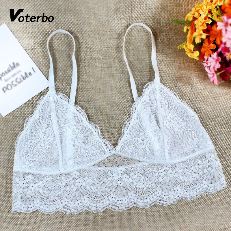 white crop top bralette