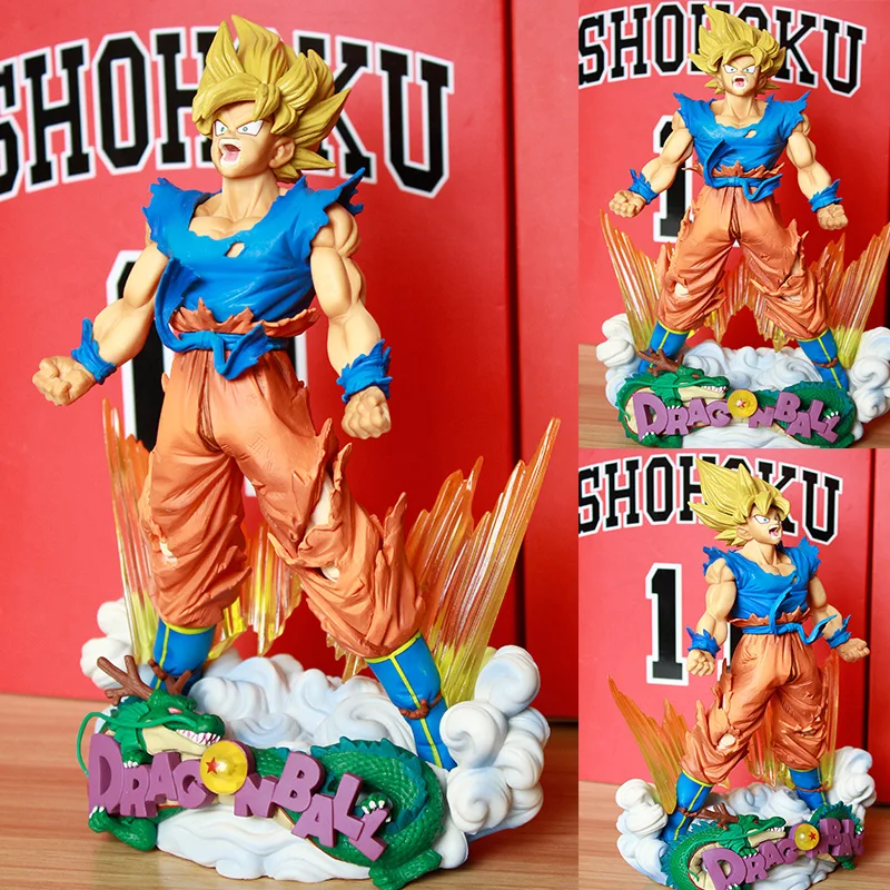 

Dragon ball all stars super super saiyan figure Satan model trunks vegeta model