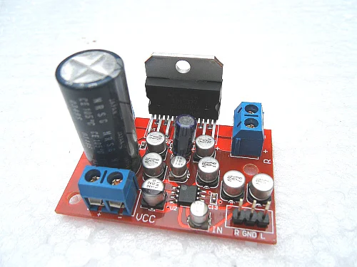 TDA7377 + BA321 amplifier board with a total of noise
