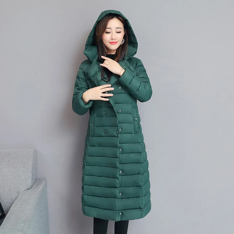 

2019 New Winter Autumn Women's White Duck Down Hoodies Jackets Fashion Ladies Hooded Ski Coats S-XXL
