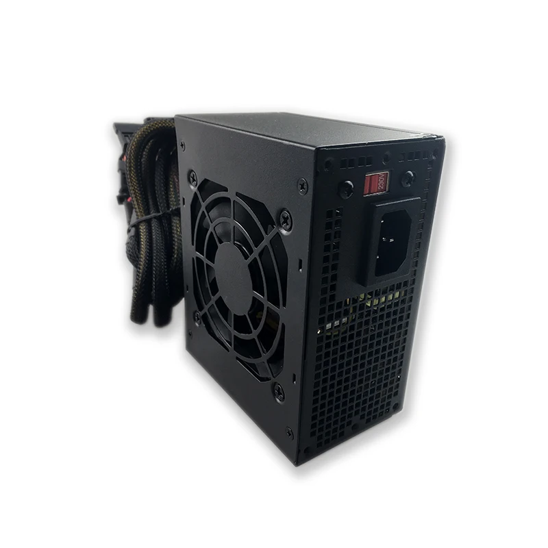 Fonte de Alimentação do Computador Fonte de Alimentação Fonte de Alimentação para Jogos Mini Chassi v Atx para Jogos Psu 12 Ativo Pfc 24pin Max 500 Faça Você Mesmo pc 400 w 110 - Imagem 4